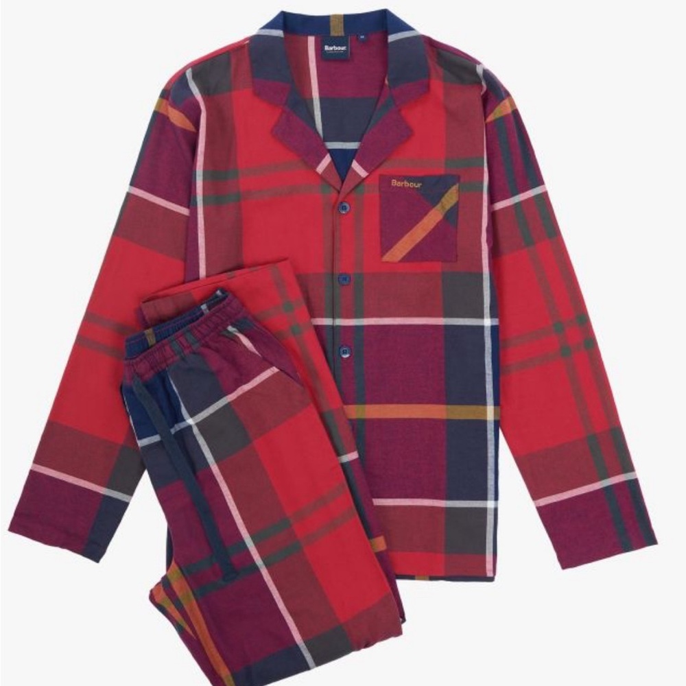 Barbour Laith Large-Scale Tartan pj set